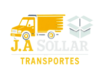 Logo da empresa Já Transportes. Empresa de mudança Residencial.